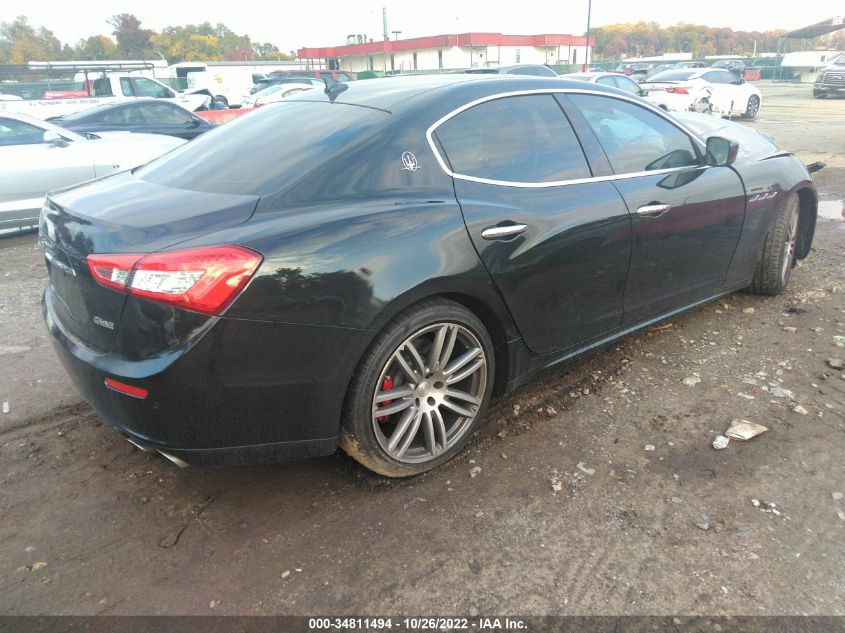 2014 MASERATI GHIBLI S Q4 ZAM57RTA2E1117778