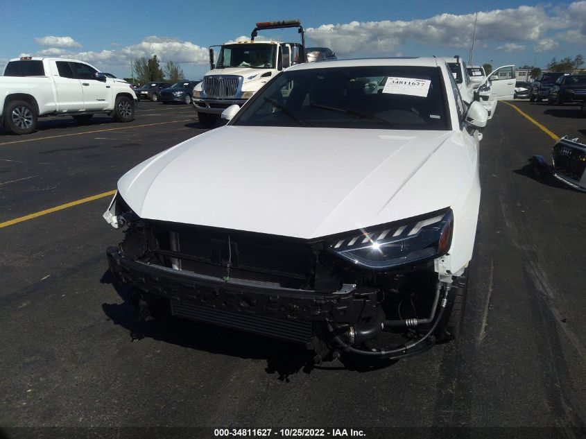 2023 AUDI A4 SEDAN S LINE PREMIUM PLUS WAUEAAF45PN001545