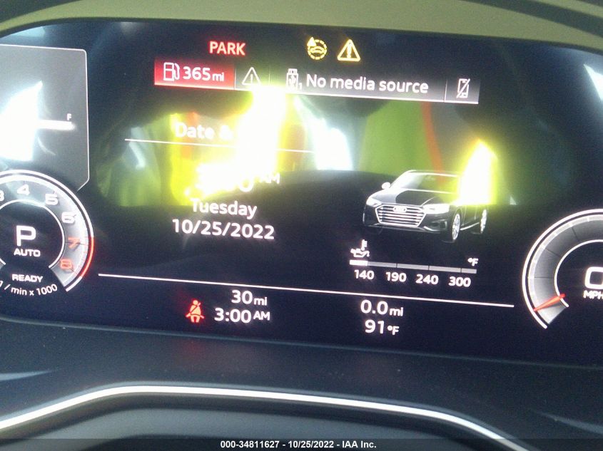 2023 AUDI A4 SEDAN S LINE PREMIUM PLUS WAUEAAF45PN001545