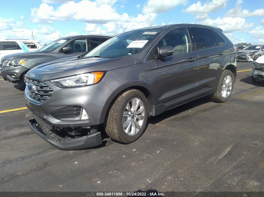 VIN 2FMPK4K9XNBA53477 2022 FORD EDGE TITANIUM