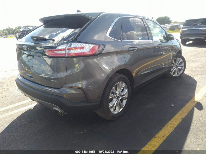 VIN 2FMPK4K9XNBA53477 2022 FORD EDGE TITANIUM