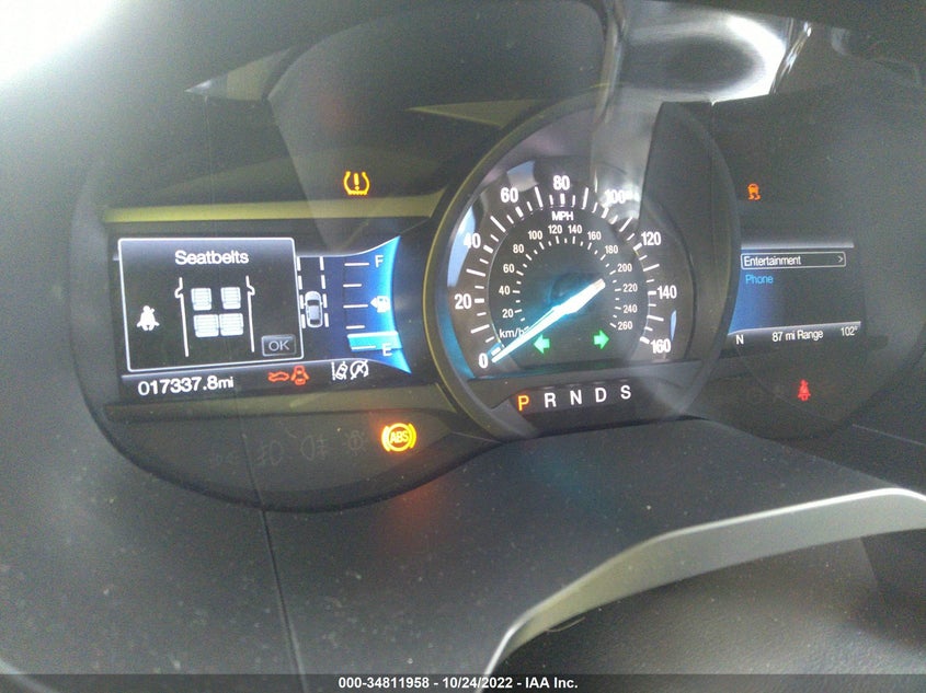 VIN 2FMPK4K9XNBA53477 2022 FORD EDGE TITANIUM