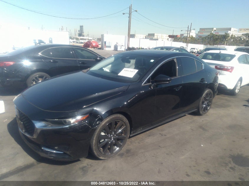 VIN JM1BPBAY9M1319952 2021 MAZDA MAZDA3 SEDAN 2.5 TURBO