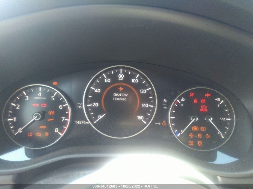 VIN JM1BPBAY9M1319952 2021 MAZDA MAZDA3 SEDAN 2.5 TURBO