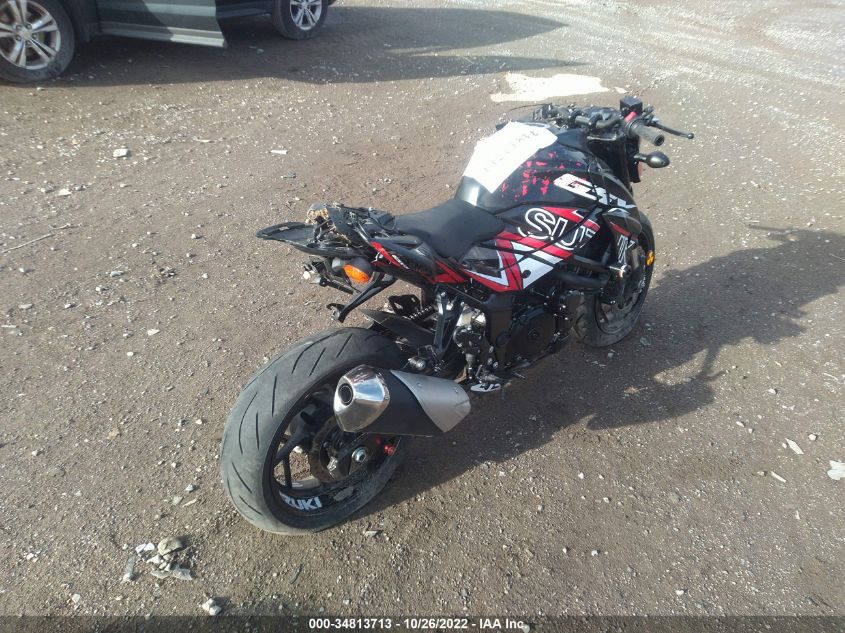 2022 SUZUKI GSX-S750 M/Z JS1C533BXN7101259