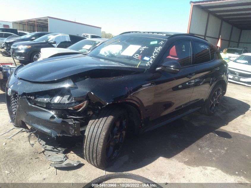 2022 ALFA ROMEO STELVIO VELOCE ZASPAKBN1N7D41221