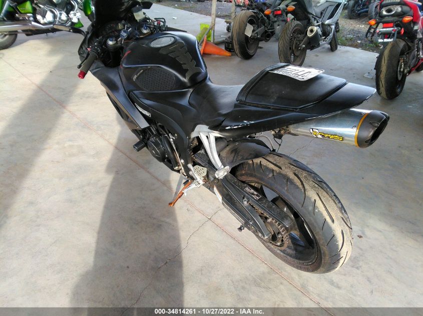 2007 HONDA CBR600 RR JH2PC40087M006586