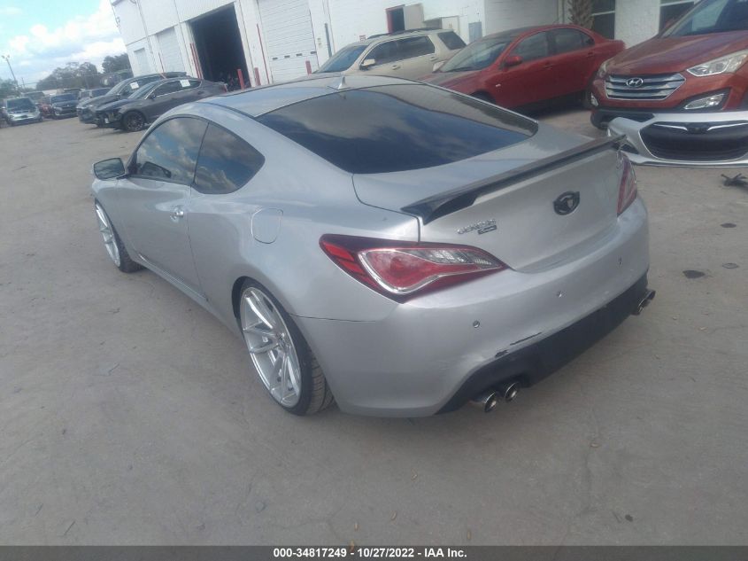 2013 HYUNDAI GENESIS COUPE 3.8 GRAND TOURING KMHHU6KJ0DU108094