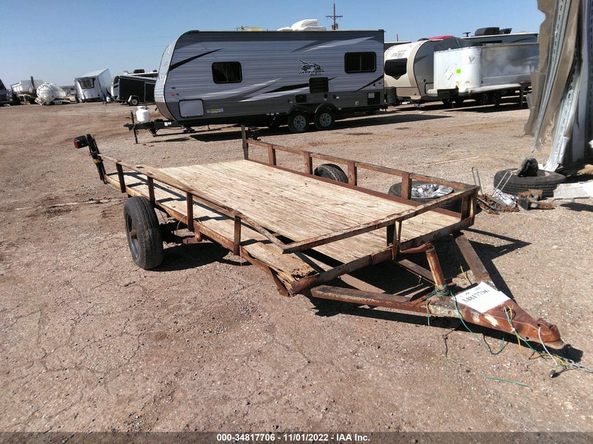 2001 TRAILER HOMEMADE