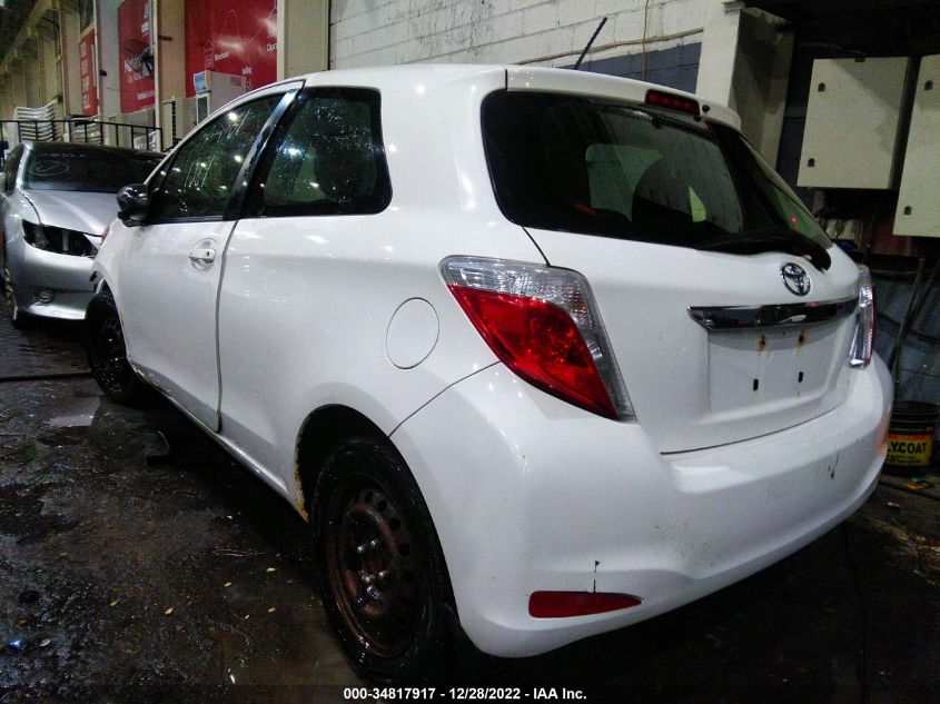 2013 TOYOTA YARIS 00DJTUD33DD561069
