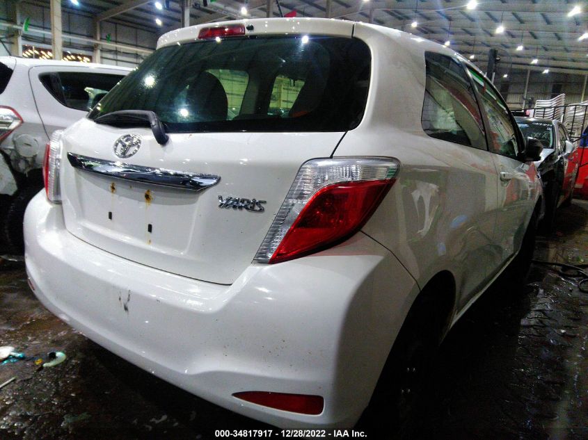2013 TOYOTA YARIS 00DJTUD33DD561069