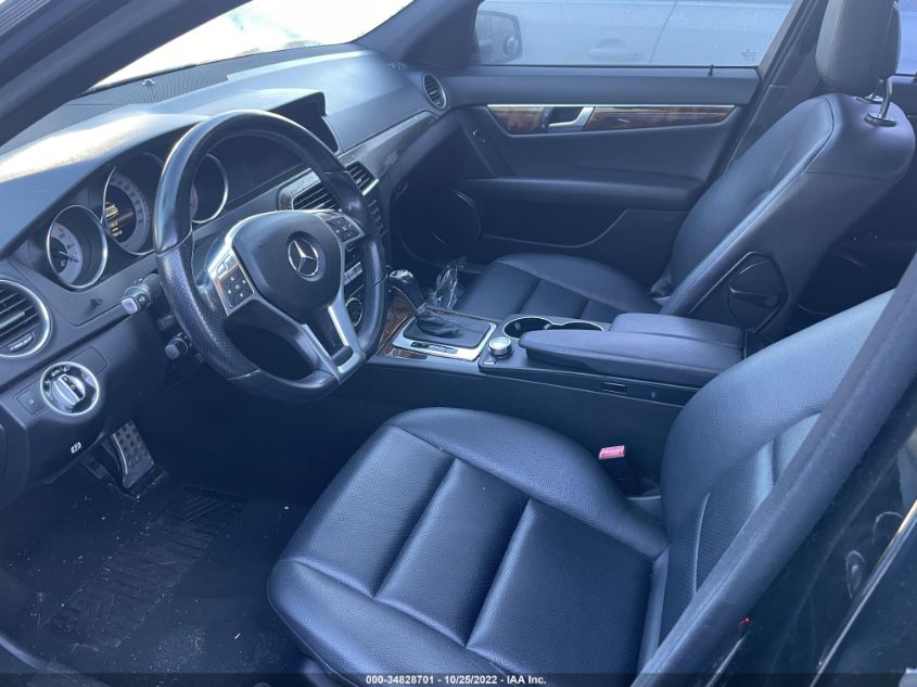 2013 MERCEDES-BENZ C WDDGF8AB8DR241548