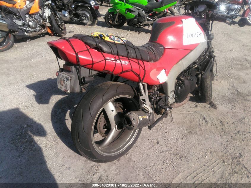2001 TRIUMPH MOTORCYCLE SPRINT ST SMT600FM61J128177
