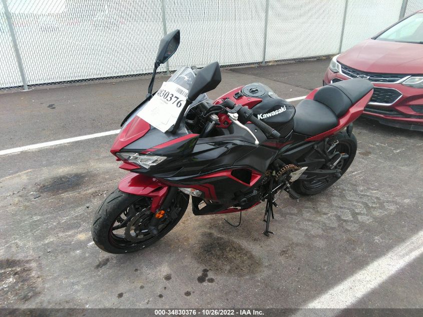 2021 KAWASAKI EX650 M ML5EXEM11MDA43100