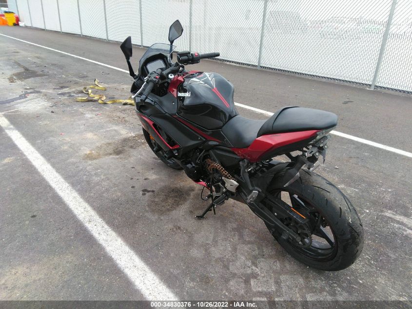 2021 KAWASAKI EX650 M ML5EXEM11MDA43100