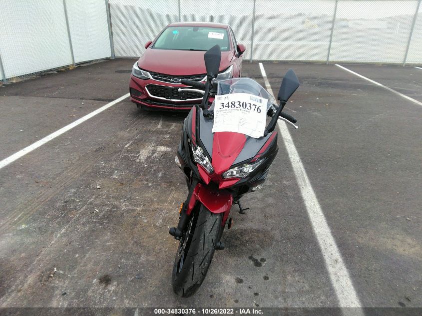 2021 KAWASAKI EX650 M ML5EXEM11MDA43100