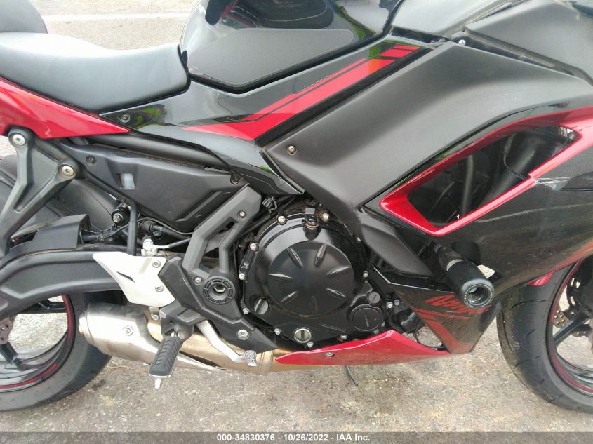 2021 KAWASAKI EX650 M ML5EXEM11MDA43100