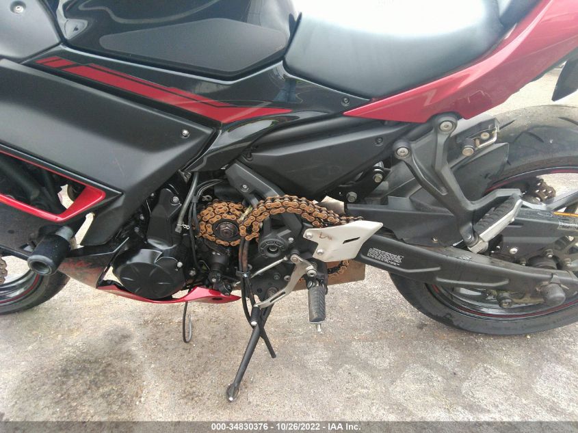 2021 KAWASAKI EX650 M ML5EXEM11MDA43100