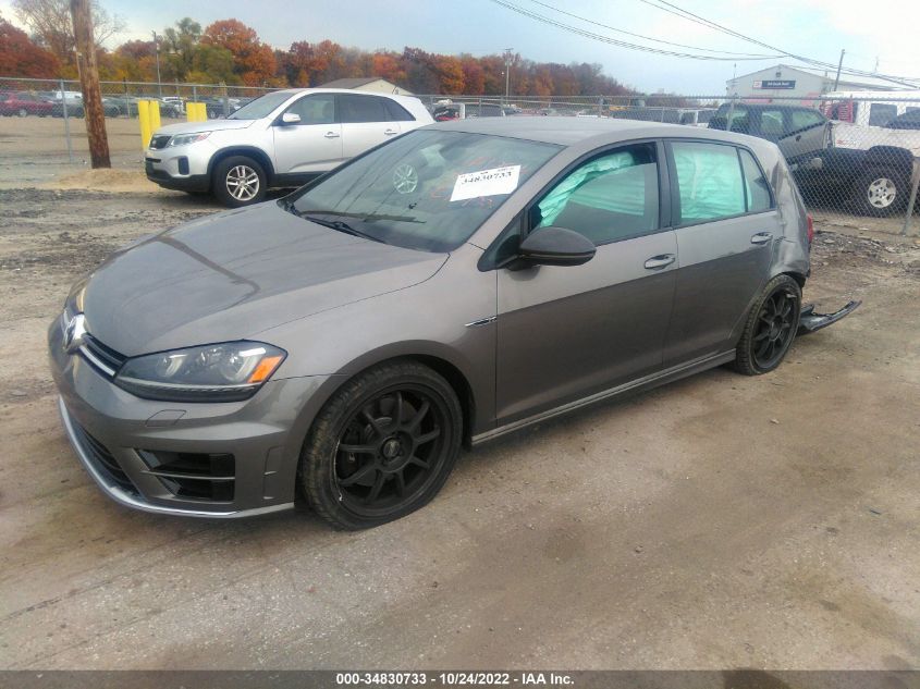 2016 VOLKSWAGEN GOLF R WVWUF7AU7GW198254