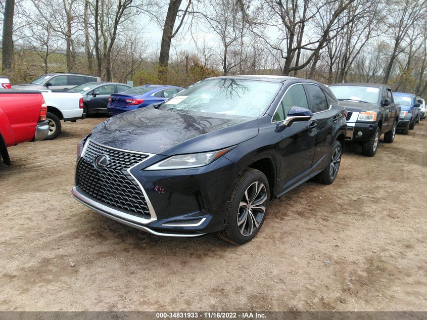 VIN 2T2HZMDA9MC302929 2021 LEXUS RX RX 350