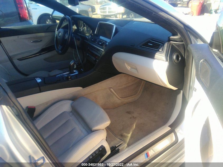 2013 BMW 6 SERIES 640I - WBA6A0C54DDF14236