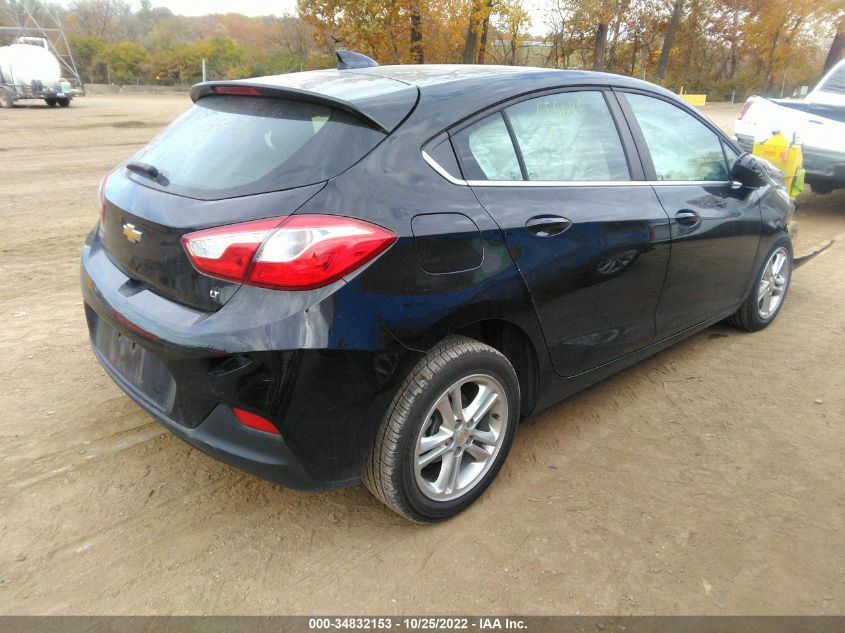 VIN 3G1BE6SMXJS655086 2018 CHEVROLET CRUZE LT