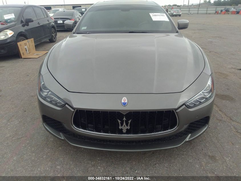 2014 MASERATI GHIBLI ZAM57XSA7E1088736