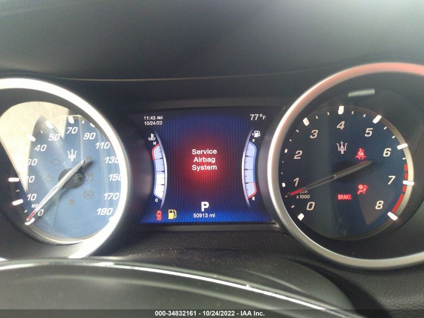 2014 MASERATI GHIBLI ZAM57XSA7E1088736