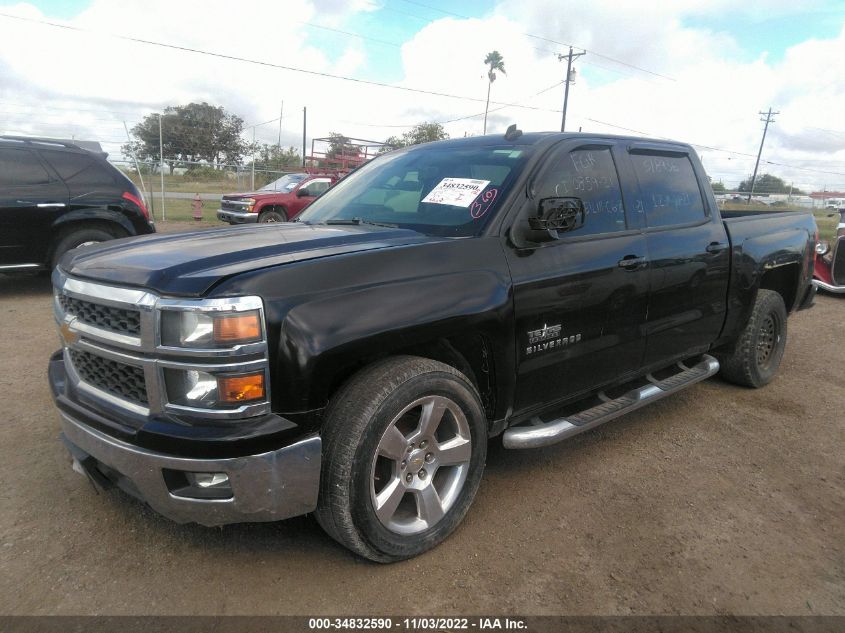 2014 CHEVROLET SILVERADO 1500 LT 3GCPCRECXEG114085