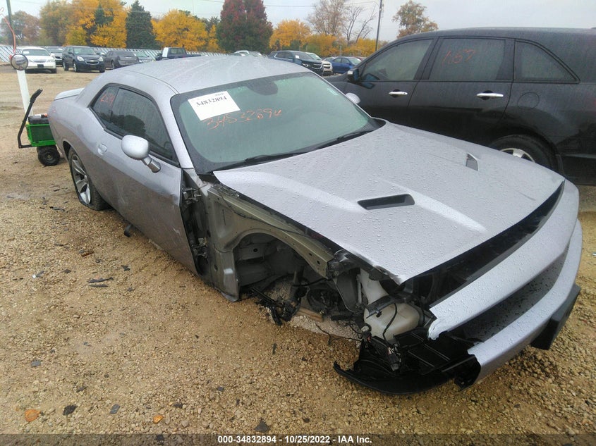 VIN 2C3CDZAG4JH121746 2018 DODGE CHALLENGER SXT