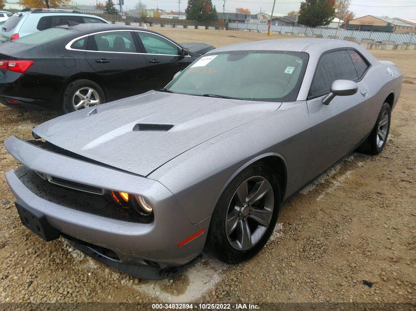 VIN 2C3CDZAG4JH121746 2018 DODGE CHALLENGER SXT