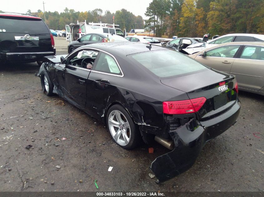 2013 AUDI A5 PREMIUM PLUS WAULFAFR2DA044358