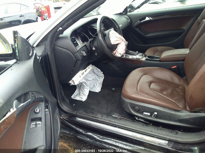 2013 AUDI A5 PREMIUM PLUS WAULFAFR2DA044358
