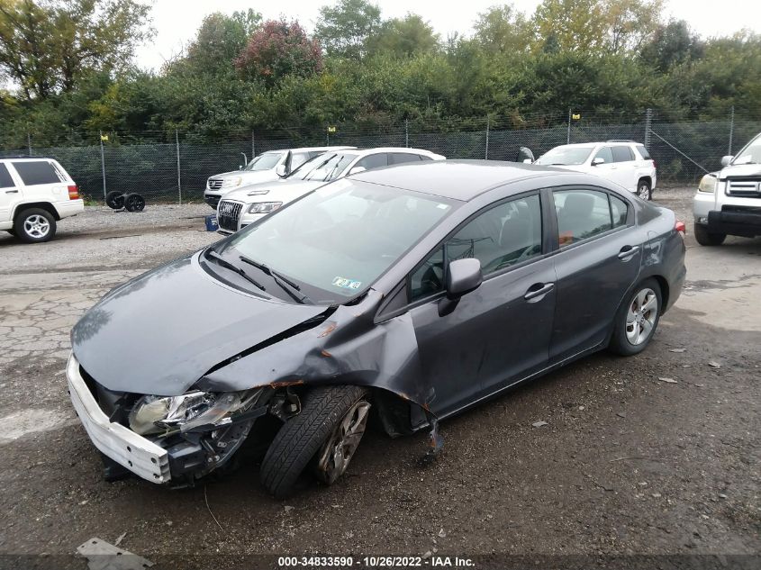 2013 HONDA CIVIC SDN LX 19XFB2F56DE284279