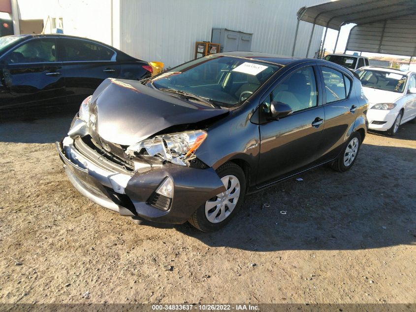 2014 TOYOTA PRIUS C ONE/THREE/TWO/FOUR JTDKDTB35E1063716