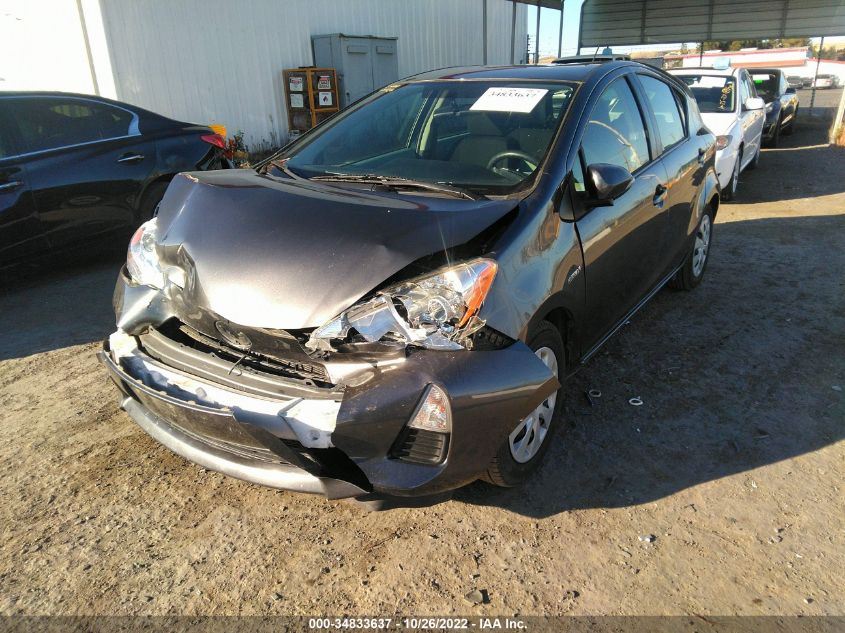 2014 TOYOTA PRIUS C ONE/THREE/TWO/FOUR JTDKDTB35E1063716