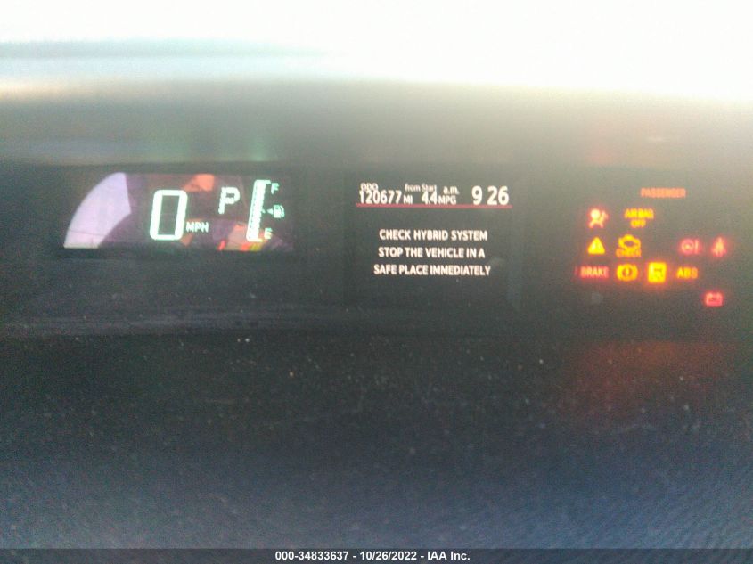 2014 TOYOTA PRIUS C ONE/THREE/TWO/FOUR JTDKDTB35E1063716
