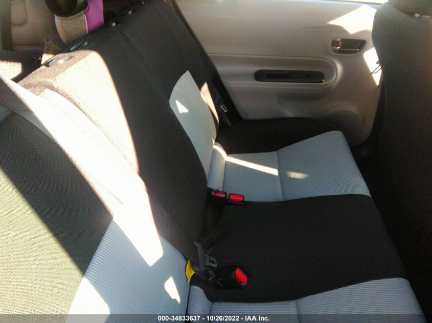 2014 TOYOTA PRIUS C ONE/THREE/TWO/FOUR JTDKDTB35E1063716