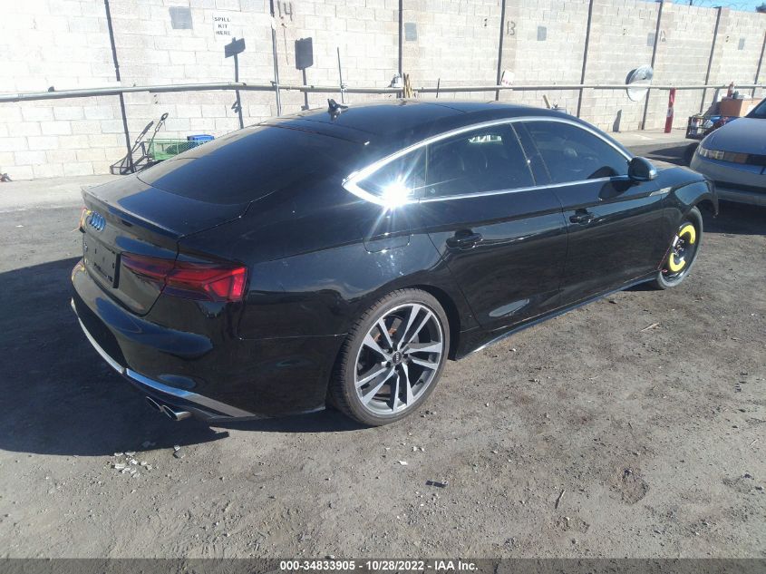 2021 AUDI S5 SPORTBACK PREMIUM WAUA4CF50MA037365