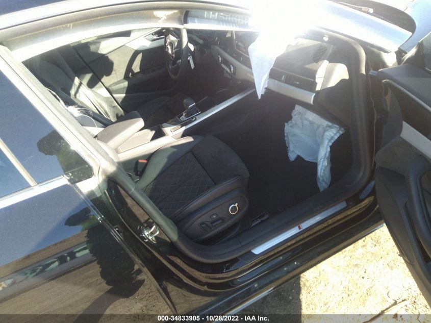 2021 AUDI S5 SPORTBACK PREMIUM WAUA4CF50MA037365