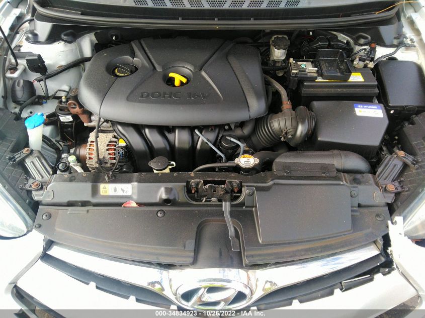 2013 HYUNDAI ELANTRA COUPE GS PZEV KMHDH6AE5DU012615