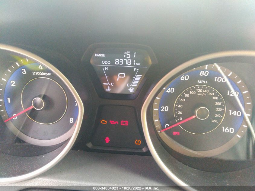 2013 HYUNDAI ELANTRA COUPE GS PZEV KMHDH6AE5DU012615