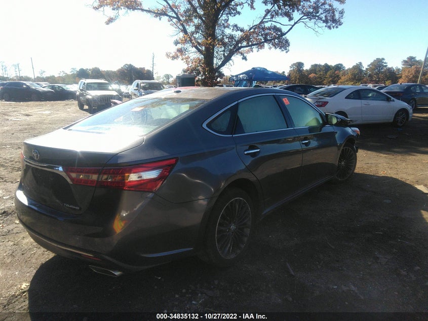 Image 4 of 2016 TOYOTA AVALON  salvage vehicle - Lot #34835132 at IAAI