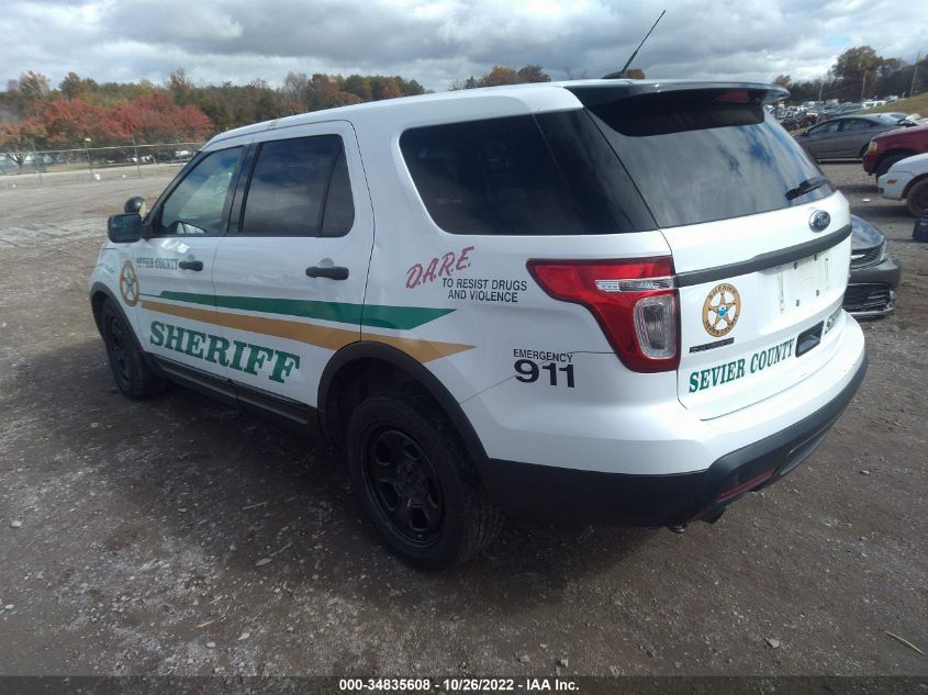 2015 FORD UTILITY POLICE 1FM5K8AR8FGB83560