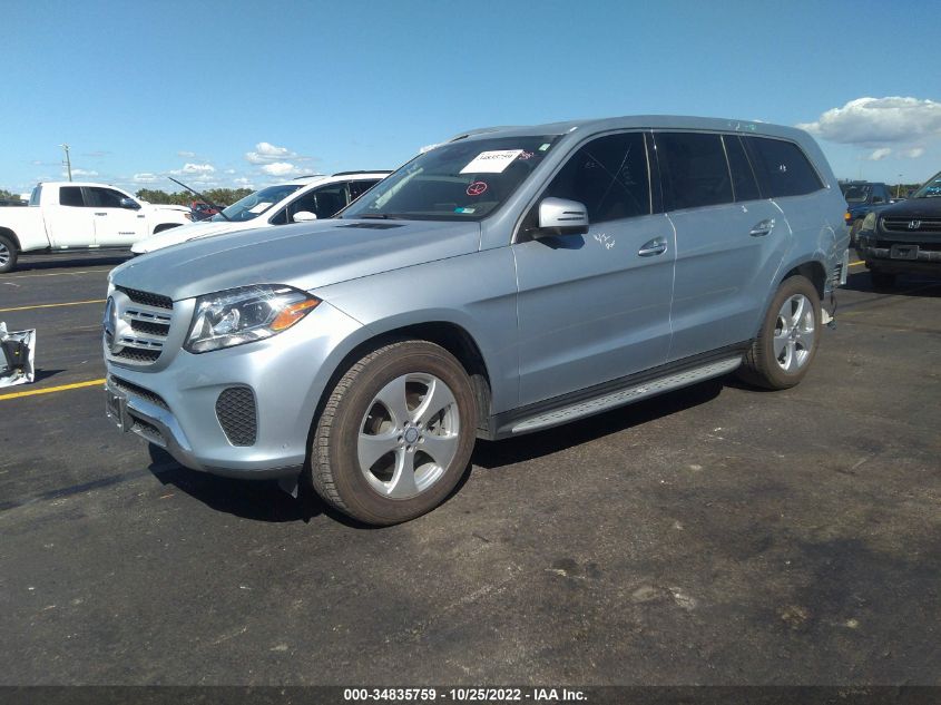2017 MERCEDES-BENZ GLS GLS 450 4JGDF6EE9HA810011