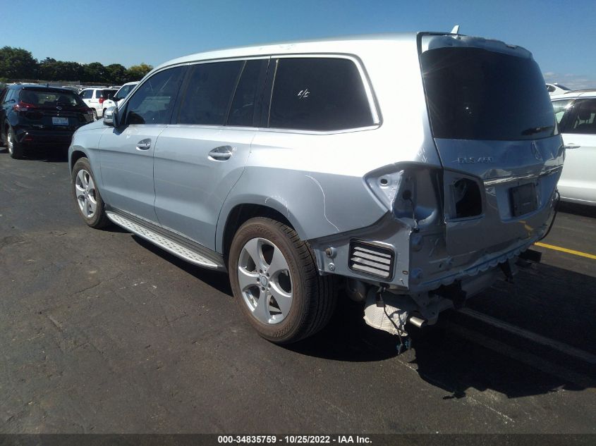 2017 MERCEDES-BENZ GLS GLS 450 4JGDF6EE9HA810011