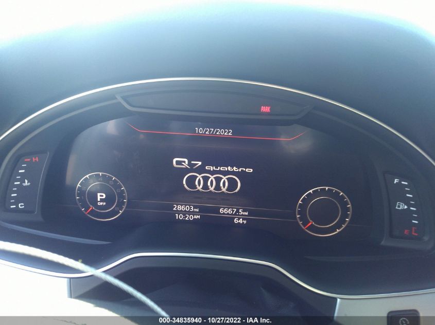 WA1LHAF74KD034254 Audi Q7 PREMIUM PLUS 7