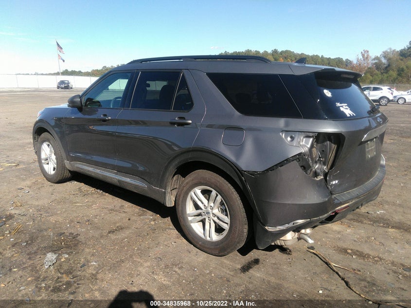 VIN 1FMSK7DHXNGA76573 2022 FORD EXPLORER XLT