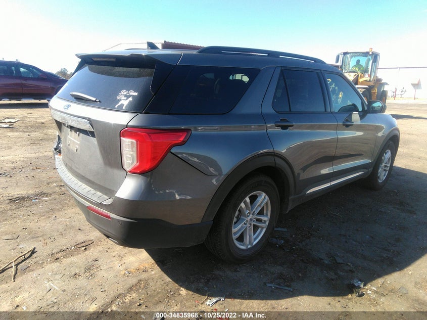 VIN 1FMSK7DHXNGA76573 2022 FORD EXPLORER XLT