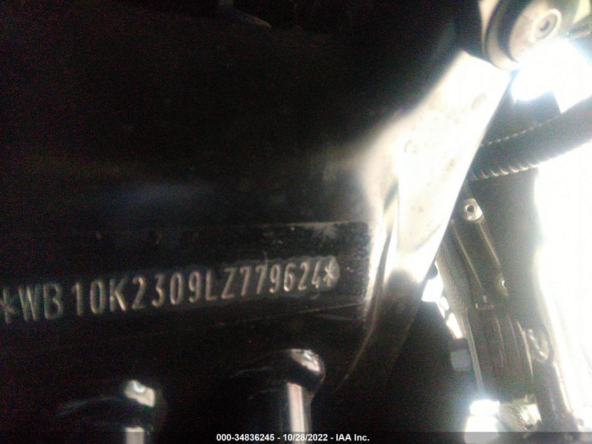 2020 BMW F 900 XR WB10K2309LZ779624